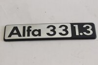 Modellzeichen Schriftzug Alfa 33 1.3 Alfa 33 1.3 NOS-...