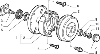 Radlagerzapfen Hinterachse NEU Alfa 33 (905/7)