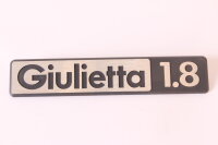 Modellzeichen Schriftzug Giulietta 1.8 Giulietta 1.8 NOS...