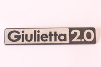 Modellzeichen Schriftzug Giulietta 2.0 Giulietta 2.0 NOS...