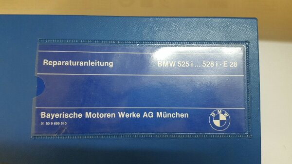 BMW 525 528 528i (E28) WERKSTATTHANDBUCH