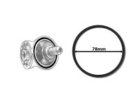 Dichtring für Ölfiltereinsatz bis BJ. 1966  78mm