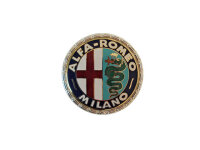 Emblem 55 mm Alfa Romeo Milano emailliert