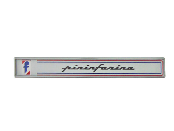 Emblem Pininfarina Spider Bj.1985-93 seitlich