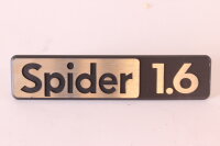 Modellzeichen Schriftzug Spider 1.6 Spider Bj. 1983-1989...