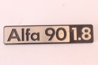 Modellzeichen Schriftzug Alfa 90 1.8 Alfa 90 NOS Original