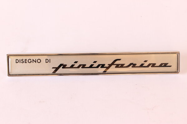 Modellzeichen Schriftzug DISEGNO DI pininfarina Alfa 33 SW (905/7) NEU Original)