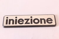 Modellzeichen Schriftzug iniezione Alfa 90 NEU Original